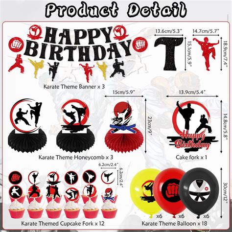 KEFAN Karate Sports Party Supplies - Taekwondo India | Ubuy