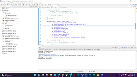 Image result for Java Eclipse Table Example
