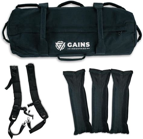 Amazon.com: Heavy Duty Sandbag - Workout Bag with Handles for Weight ...