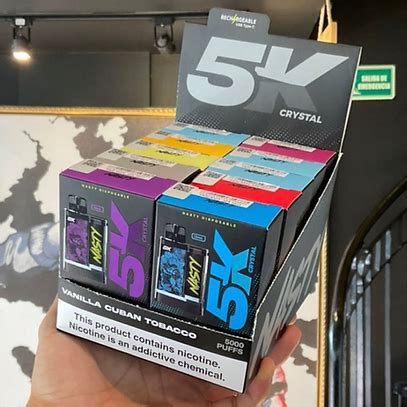 NASTY 5K CRYSTAL DISPOSABLE VAPE DEVICE – The Vape Company