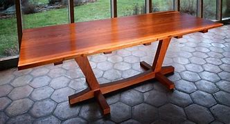 Image result for Redwood Dining Room Table