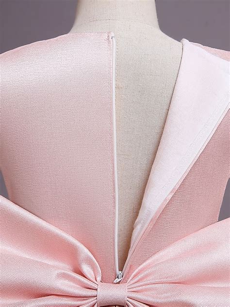 Kids Girls' Flower Girl Dress Dress Sequin Sleeveless Performance ...