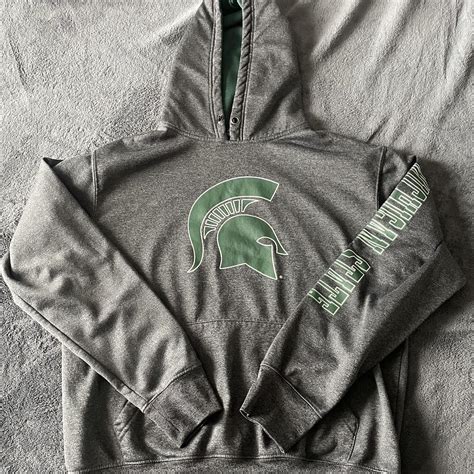 Michigan State Hoodie Size - large Good condition - Depop