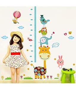 Buy Wall Stickers-Height-Chart-Giraffe Online at Low Prices in India ...