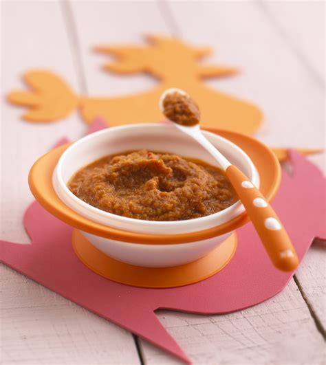 A delicious blend of chicken with vegetables and fruit. Baby Puree ...