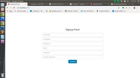 Angular Reactive Form Custom Validator 的图像结果