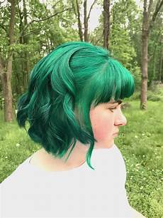 Manic Panic Enchanted Forest On Bleached Hair by Manic Panic Mix 1 2 Enchanted Forest 1 2 Green Envy Manic Panic Enchanted Forest On Bleached Hair