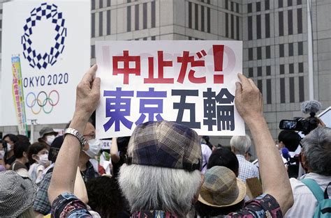 开幕倒计时一个月 东京爆发反奥运示威游行-搜狐大视野-搜狐新闻