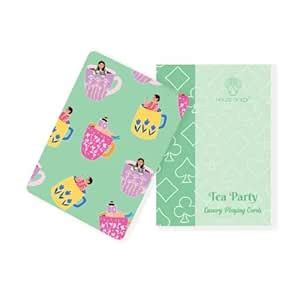 HOUSE OF EDI Luxury Playing Cards|Tea Party|Cards Deck| Playing Cards ...