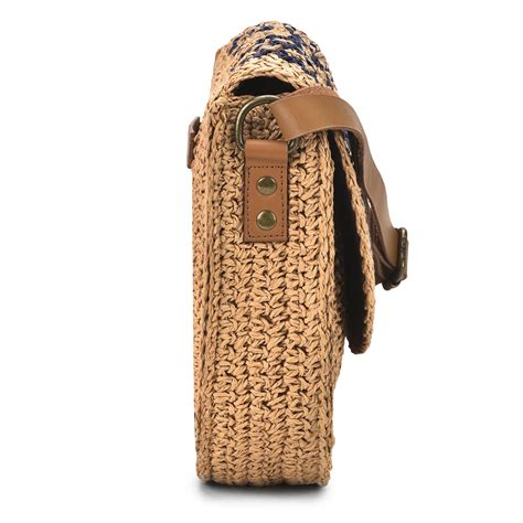 Zerjin - Indigo Raffia Sling Bag