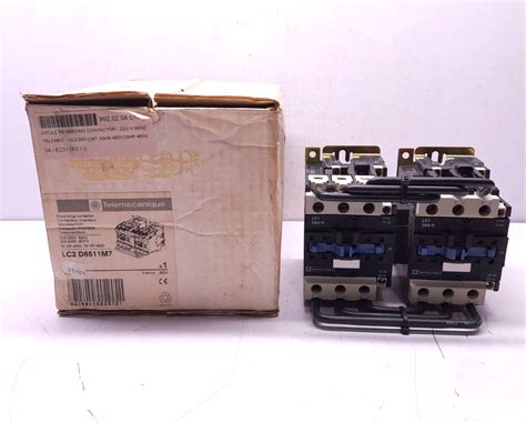 Telemecanique LC2 D6511M7 Reversing Contactor 220-230V 50Hz 220-240V 6 ...