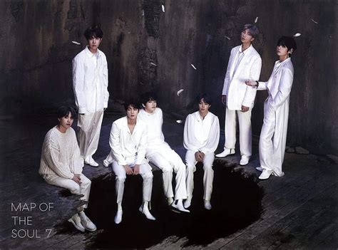 BTS - Map of Soul : 7 [ 1 ver.] BTS Unfolded Poster in Tube case - Amazon.com Music