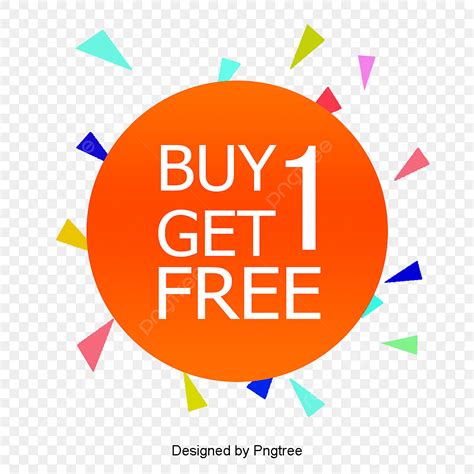 Buy One PNG Image, Stylish Modern Simple Buy One Get One Free Label, Cartoon, Fashion, Simple ...