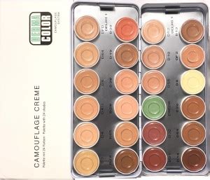KRYOLAN Derma Color Camouflage Cream Palette 24 Colors Delhi-1 ...