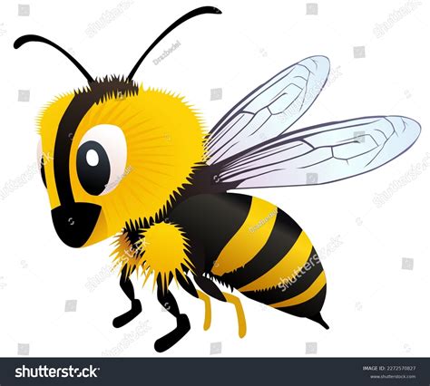 Bumble Bee Flying Clipart