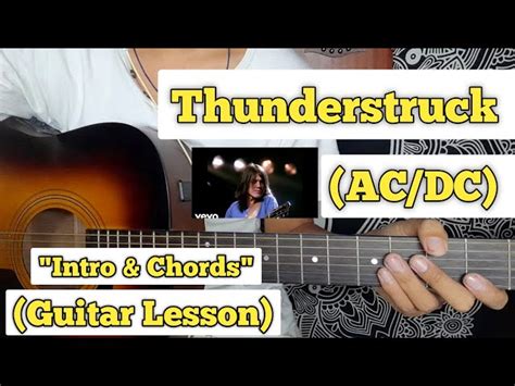 Image result for Thunderstruck Intro Tutorial