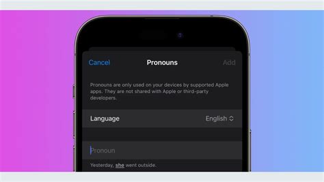 A Guide to Adding Pronouns for Contacts on iOS 17: Personalize Your ...