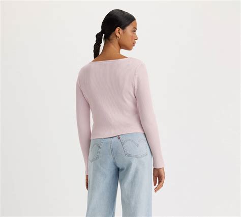 Monica Long Sleeve Tee - Pink | Levi's® GR