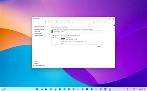 Backup Using File History 的图像结果