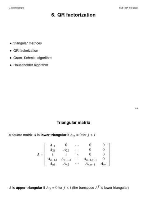 Image result for QR Factorization Explained