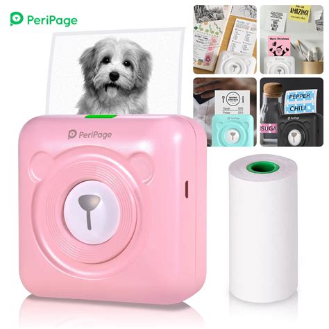 PeriPage A6 Mini Printer, Pocket Thermal Printer India | Ubuy