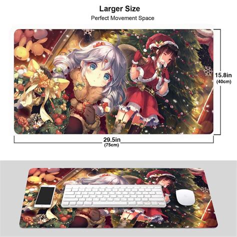 Anime Christmas 3D Mouse Pad | Anime Mouse Pad Store