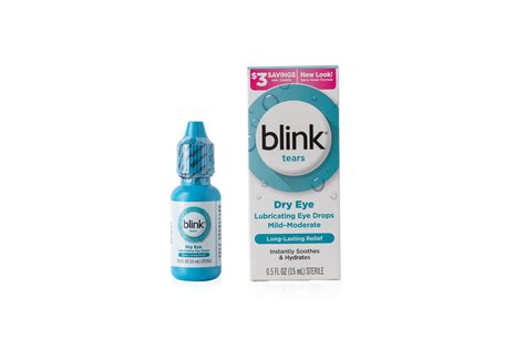 Blink Tears® Lubricant Eye Drops - Artificial Tear Solution Artificial Eyes