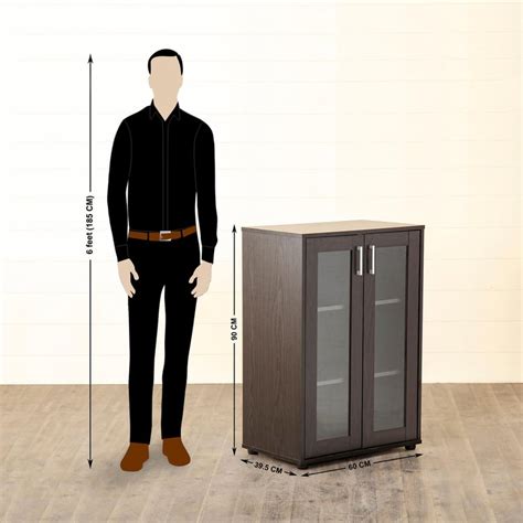 Buy Helios Arvis Giles 2-Door Multipurpose Cabinet - Brown from Helios ...