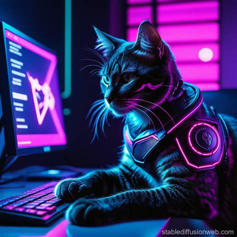 Image result for Cat Sitting at Computer