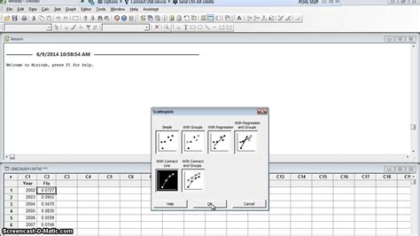 Minitab Basic Tutorial 的图像结果