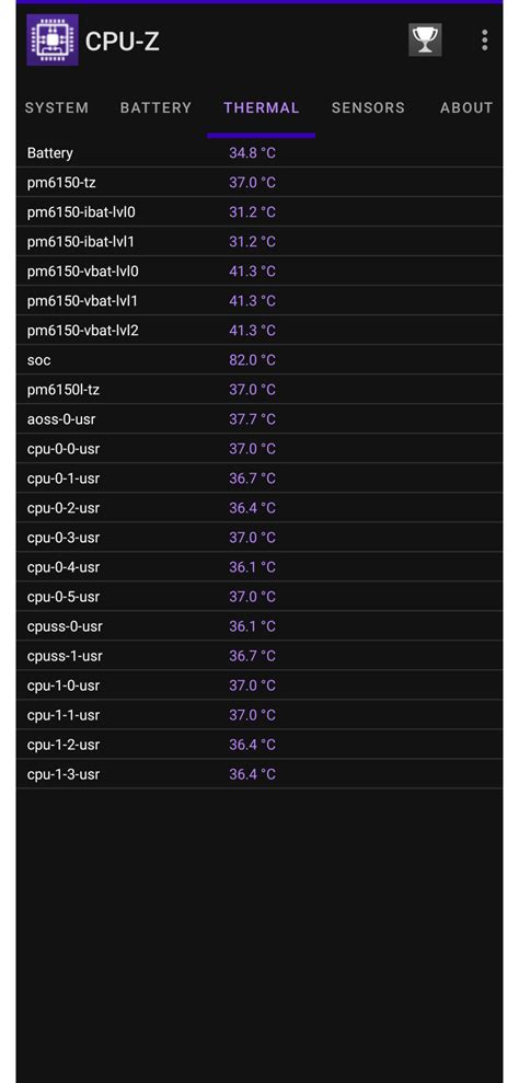 SoC temp is 82 degree celsius constant on cpu z. Should i be worried ...