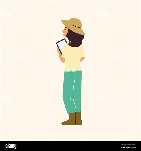 Farmer Using Technology 的图像结果