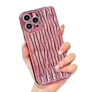 ekoneda for iPhone 13 Pro Max Case Wavy Water Ripple Pattern, Cute ...