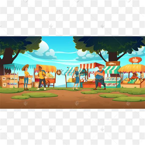 Market 卡通图 的图像结果