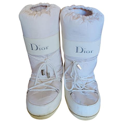 Christian Dior Boots White ref.217424 - Joli Closet