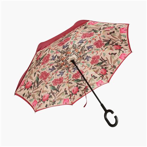 Buy INDIA CIRCUS Bird Land Printed Reversible Umbrella from India ...