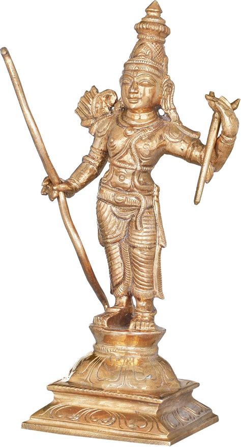 Buy Exotic India Lord Rama - Bronze Statue from Swamimalai Online at ...
