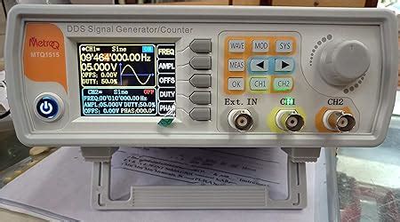 MetroQ DUAL Channel Function Generator 15 MHz with COLOR Display MTQ ...