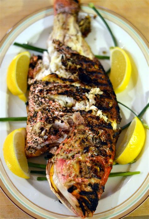 grilled whole red snapper recipes
