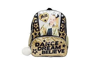 Nickelodeon Girls' JoJo Backpack Pom, Black, One Size : Amazon.in: Bags ...