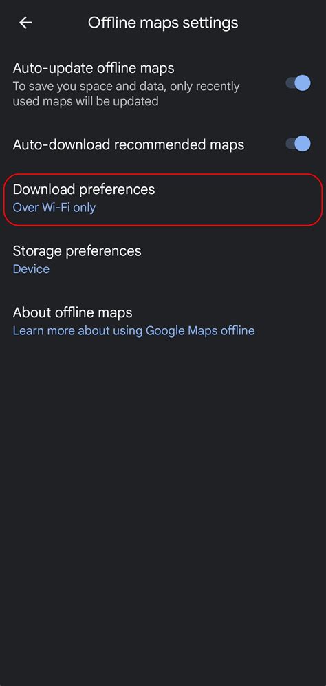 Map Offline Download
