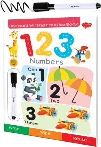 Unlimited Writing Practice Book - 123 Numbers | By Sawan: Buy Unlimited ...