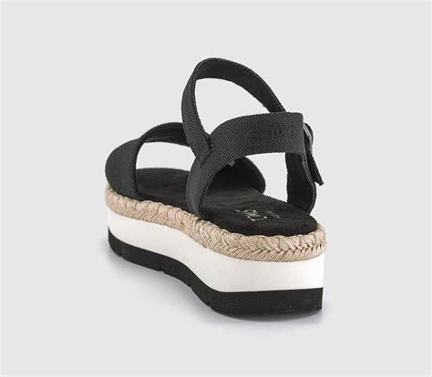 TOMS Ronan Sandals Black - Women's Sandals