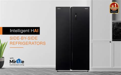Panasonic 592 L Frost Free Side by Side Refrigerator with Wifi ...