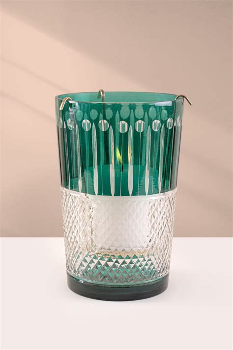 Royal - Hurricane Candle | Green | White Amber & Tonka – Doft Candles