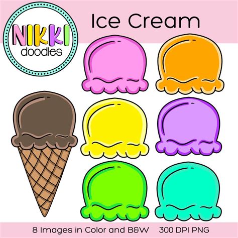 Ice Cream Scoop Clipart