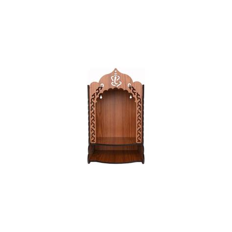 Buy Wooden Temple for Use Office/Home/Room.Wooden Singhasan Temple for ...