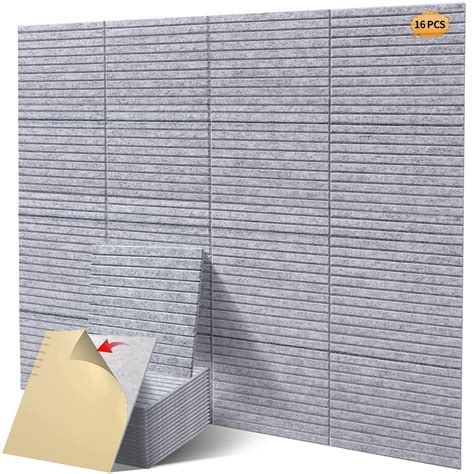 Snapklik.com : 16 Pcs Pro Grade Soundproof Wall Panels,Acoustic Panels ...