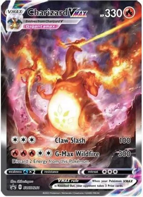 Charizard Vmax SWSH261 - Pokemon Black Star Promo - Alternate Art Holo ...