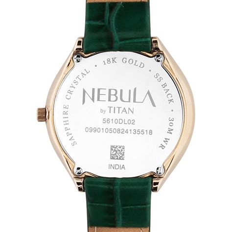 Buy Online Titan Nebula 18 Karat Gold Quartz Analog Mother Of Pearl ...